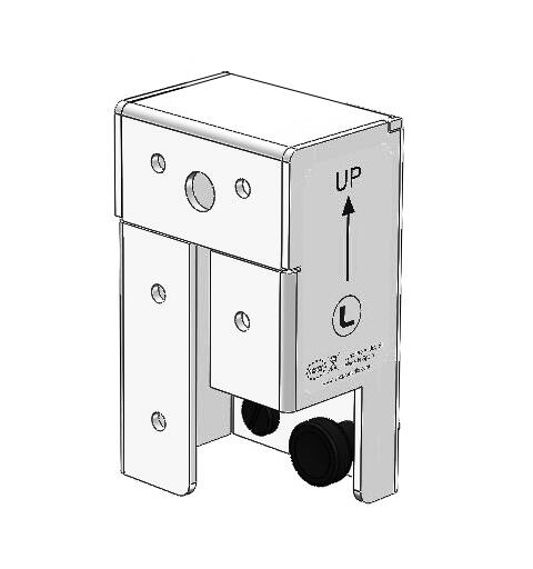 LYNX connection accesories for IONIC For vegg eller truss, hvit